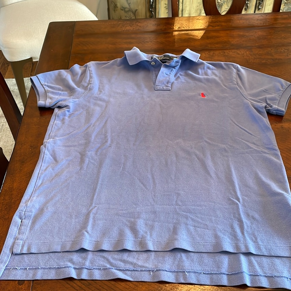 Polo by Ralph Lauren custom fit short sleeve shirt, size medium all cotton